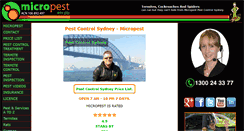 Desktop Screenshot of micropest.com